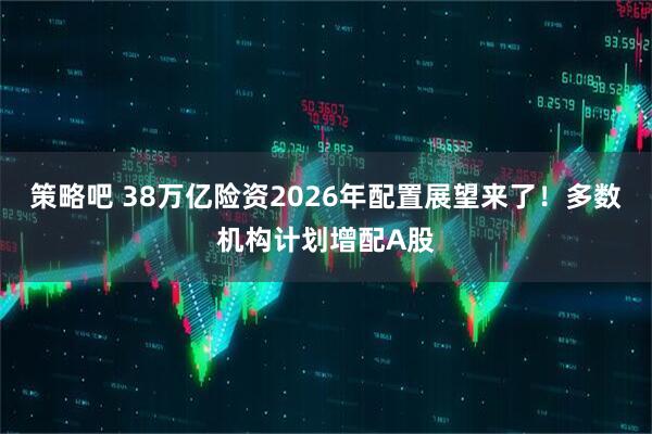 策略吧 38万亿险资2026年配置展望来了！多数机构计划增配A股