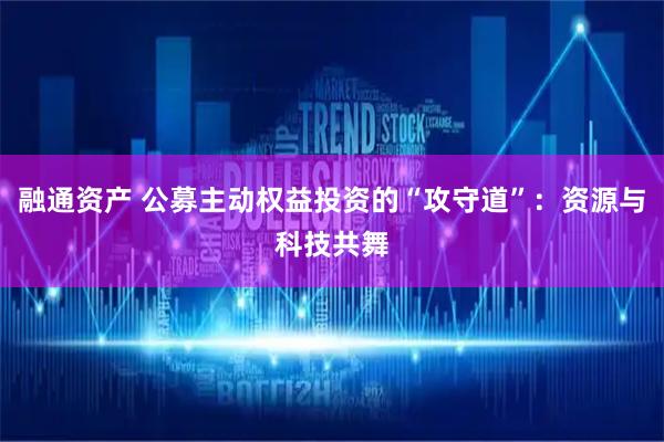 融通资产 公募主动权益投资的“攻守道”：资源与科技共舞