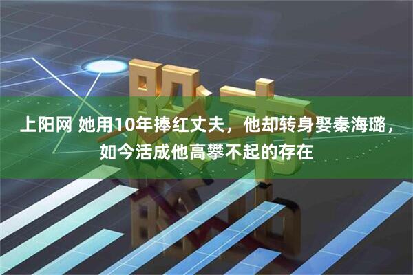 上阳网 她用10年捧红丈夫，他却转身娶秦海璐，如今活成他高攀不起的存在