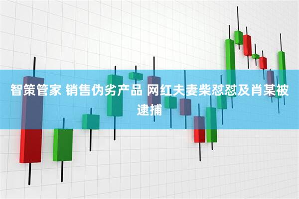 智策管家 销售伪劣产品 网红夫妻柴怼怼及肖某被逮捕