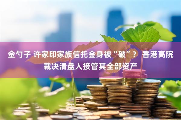 金勺子 许家印家族信托金身被“破”？ 香港高院裁决清盘人接管其全部资产