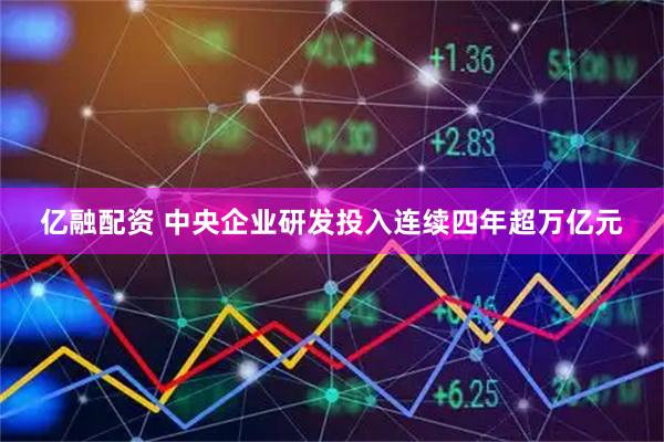 亿融配资 中央企业研发投入连续四年超万亿元