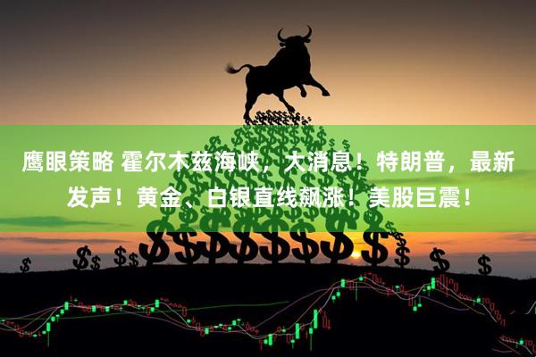 鹰眼策略 霍尔木兹海峡，大消息！特朗普，最新发声！黄金、白银直线飙涨！美股巨震！