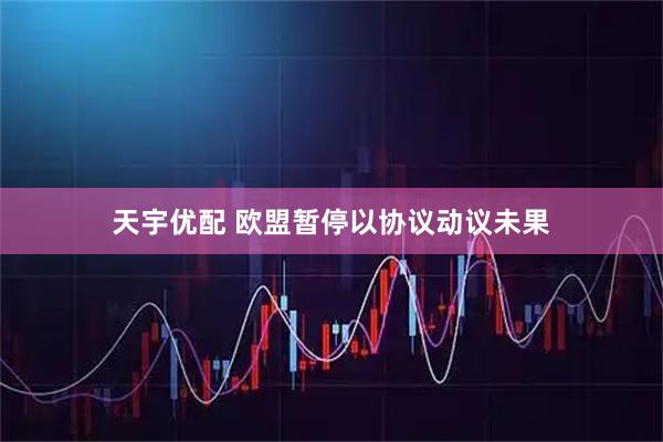 天宇优配 欧盟暂停以协议动议未果